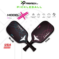 Protech XP Model X Carbon Pro – T800 Fibre Paddle | USA Pickleball Approved | Pro Level