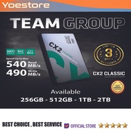 TEAM SSD CX2 256GB OFFICIAL 3 YEAR WARRANTY BEST QUALITYOriginal