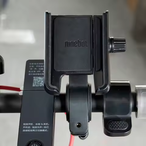 Original Phone Holder for Segway Ninebot KickScooter Max G30 G30D G30LP G2 G65 ZT3 Pro Electric Scoo
