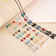 NORMAN Metal Glasses Chain Silver Anti-lost Hanging Neck Hanging Chain Neck Strap String Metal Chain