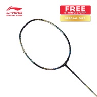 LI-NING AXFORCE 100 KIRIN BADMINTON RACQUET - BLACK/GOLD - AYPT235-3/AYPT235-4