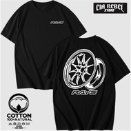 Rays Rim Automotive T-Shirt - Cia Rebel