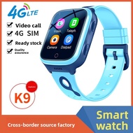 4G Full Netcom Phone Watch K9 Cross-Border Fashion Smart Children's Watch Video Call with Photo Stud