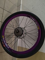 單車輪組22吋