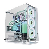 Thermaltake 曜越 曜越Core P3 TG Pro強化玻璃雪白版中直立式機殼