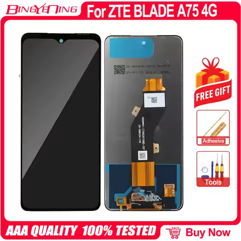 100% Original For ZTE A75 4G A72 4G Axon 50 Lite BLADE A34/A54 Blade A56 LCD&Touch Screen Digitizer 
