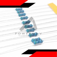 10pcs 5.1k ohms 5 band 1/4w Metal film resistor 1% ohm for pcb breadboard arduino uno mega nano due