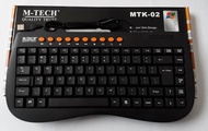 Keyboard Mini Multimedia USB WIRED MTECH / M-TECH MTK-02