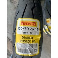 TYRE PIRELLI ROSSO IV 120/70-17 160/60-17 TAHUN 2025