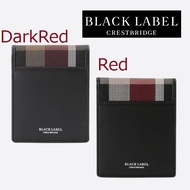 BLACK LABEL CRESTBRIDGE Check purse Coin purse Card case Very popular in Japan!