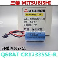 Original MITSUBISHI MITSUBISHI CR17335SE-R Q6BAT 3V PLC Lithium Battery GT15-BAT