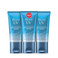 Biore UV Aqua Rich Daily Hydrating Facial Moisturizer with SPF 50 | Oil Free Sunscreen & Primer for 