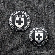 Car Universal Hub Sticker Hub Center Cover Sticker HRE Hub Sticker Diameter 56/65mm Wheel Cover Stic