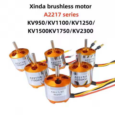 High quality model aircraft A2217 brushless motor 2217 KV1100 1250 1400 2750 high-power motor New Xi