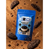 Mini Black Cookies Viral Crunchy Chocolate Bites | Addictive Crispy Cookies
