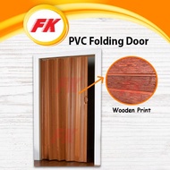 Pintu Tandas Lipat 31" x 82"/PVC Folding Toilet Door & Room Divider
