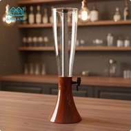 Gralara Beer Column Dispenser Grape Beverage Dispenser Column Transparent Beverage Container