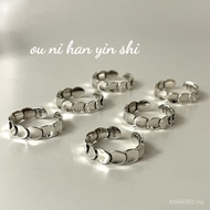 Index Finger Influencer Sterling Silver Female Fish Scale Ouni Unique Fashion Korean S925 Design All