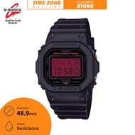 Casio G-Shock DW-5600 Series Stealthy Black & Red Finish Men Watch DW-5600BBR-1 / DW-5600BBR / DW