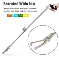 120 CM Snake Tong Portable Collapsible Snake Catcher Tool Reptile Rattle Catcher