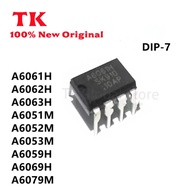 5Pcs A6051M A6052M A6053M A6079M A6059H A6061H A6062H A6063H A6069H DIP-7 In Stock chip ic