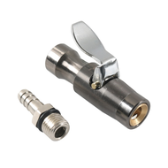 Automotive Pressure Gauge Inflation Nozzle Self-locking German Style Inflation Clamp Tire Pressure G