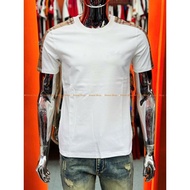 B16 High Quality Men's T-shirt, Embroidered White Round Neck, 2-Way Stretch Cotton, Beautiful Standa