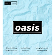 OASIS Sticker Glossy Vinyl Full Color Sticker PWG Indie