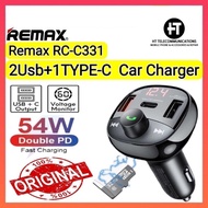 Remax RCC331 2USB 54.5W 1TYPE-C  Car Charger