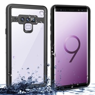 IP68 Waterproof Diving Phone Case For Samsung Galaxy Note 9 Transparent Waterproof Drop Resistant Dustproof Fashion Shockproof Phone Case For Samsung Galaxy Note 8