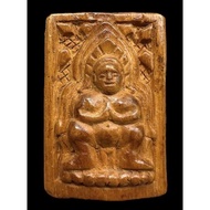 LP Up, Wat Thongsai Mae Nang Phim (Agar Wood Material) BE2550 very rare 50 pieces made only, Thai Amulet