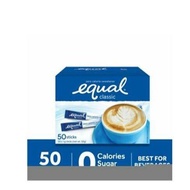 EQUAL CLASSIC SUGAR REPLACEMENT 50 STICKS