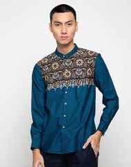 Larusso Kemeja Premium Printing Kombinasi 104952822