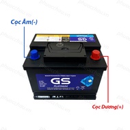Bình Ắc Quy 12V-60Ah Ắc Quy Ô Tô GS MF DIN60L/R/LBN