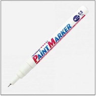 Artline EK-444XF permanent paint pen for writing and drawing on all materials - Needle Tip 0.8mm - W