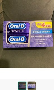 Oral B 雙效炫白 青檸薄荷 美白牙膏
