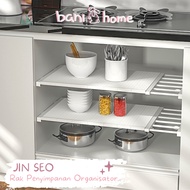 |Bani| Jin SEO Multifunctional Cabinet Devider Shelf Storage Devider Adjustable Cupboard Multi-Purpo