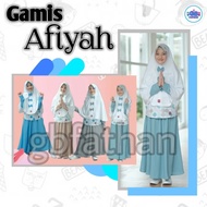 Anv Kids Setelan Gamis Anak Afiyah Version 2 Bahan Katun Jepang Tokai