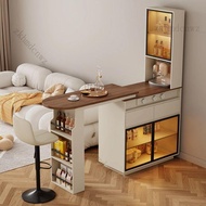 Bar counter table rotatable bar counter integrated cabinet living room small bar counter Living room