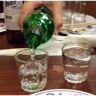 Small Mini Glass Shot Shooter Glass Cute Thick Heat ResistantBENING 70ML Drinking Glass Water Servin