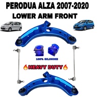 CS AKIRA PERODUA ALZA 09-2021 LOWER ARM FRONT HEAVY DUTY SUSPENSION WITH LINK AND SILICONE BUSH ORIG