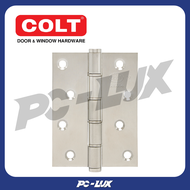 COLT บานพับประตูสเตนเลส 304 4แหวนสเตนเลสหัวตัด (1 แถม 1) รุ่น 27 SSP4 ขนาด 4x3นิ้วx2มม. (แพ็ก 3 ชิ้น