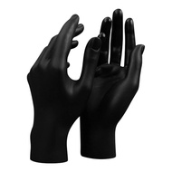 2PCS Hand Model Left and Right Hand Female Mannequin Hand Jewelry Display Holder for Necklace Ring
