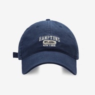 MG STUDIO/“HAMPTONS”letter embroidered  hats