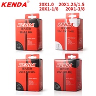 2PCS KENDA bicycle inner tube 20x1 20x1.25/1.5 20x1-1/8 20x1-3/8 camera Schrader Presta valve inner 