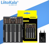 LiitoKala Lii-402+U1 Lithium Battery Charger18650Charger BeltUSBOutput