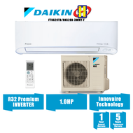 Daikin Air Conditioner (1.0HP) Premium Inverter FTKG-T Series R32 Innovaire Air-Cond FTKG28TB/RKG28B-3WMY-F