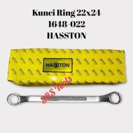 HASSTON 1648-022 Ring Spanner 22mm x 24mm - Ring Spanner 22x24