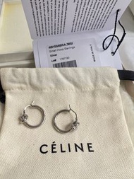 *Sold Celine Phoebe Philo knot hoops earrings 耳環