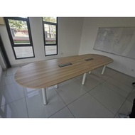Oval Shape Meeting Table Conference Table (12 Feet) - Home & Office System - V-B Series